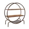 Picture of Menasha 3 Open Shelf Industrial Round Bookcase