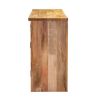 Picture of Waldo Rustic Mango Wood 2 Drawer Storage Buffet Cabinet