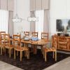 Picture of Bluffton Classic Handcrafted Solid Rosewood 10 Piece Dining Room Set