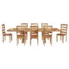 Picture of Bluffton Classic Handcrafted Solid Rosewood 10 Piece Dining Room Set