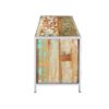 Picture of Bardolph Rainbow Handcrafted Reclaimed Wood Industrial Media Console
