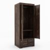 Picture of Sierra Nevada Handcrafted Solid Wood 4 Drawer Tall Armoire Closet