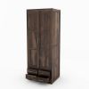 Picture of Sierra Nevada Handcrafted Solid Wood 4 Drawer Tall Armoire Closet