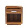 Picture of Flagstaff Mid Century Solid Wood 1 Drawer Nightstand