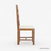 Picture of Salemo  Wood Upholstered Ladder-Back Chair