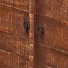 Picture of Morgantown Rustic Solid Wood Bookcase with Door
