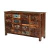 Picture of Appalachian Rustic Reclaimed Wood Apothecary Cabinet with 16 Drawers