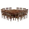 Picture of Dallas Ranch Square Solid Wood Dining Room Set