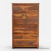 Picture of Santa Barbara Solid Wood Large Bedroom Armoire Wardrobe With Drawers