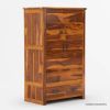 Picture of Santa Barbara Solid Wood Large Bedroom Armoire Wardrobe With Drawers