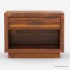 Picture of Santa Barbara Solid Wood 1 Drawer Nightstand