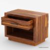 Picture of Santa Barbara Solid Wood 1 Drawer Nightstand