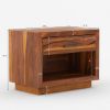 Picture of Santa Barbara Solid Wood 1 Drawer Nightstand