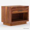 Picture of Santa Barbara Solid Wood 1 Drawer Nightstand