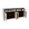 Picture of Tucson Rainbow Solid Wood Dining Room Sideboard Cabinet with Drawer