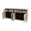 Picture of Tucson Rainbow Solid Wood Dining Room Sideboard Cabinet with Drawer