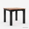 Picture of Mason Rustic Solid Wood 2 Tone Square Kitchen Table