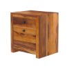 Picture of Texas Solid Wood Nightstand with Drawer