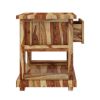 Picture of Larvik Rustic Solid Wood 1 Drawer Nightstand