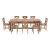 Picture of Britain Rustic Teak Wood 11 Piece Dining Room Set