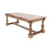 Picture of Britain Rustic Teak Wood 11 Piece Dining Room Set