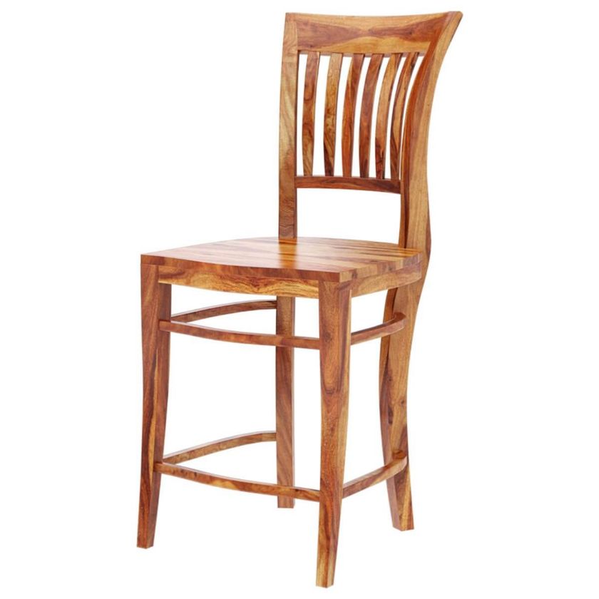 Picture of Santa Cruz Solid Wood Tall Back Dining Chair