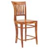 Picture of Santa Cruz Solid Wood Tall Back Dining Chair
