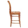 Picture of Santa Cruz Solid Wood Tall Back Dining Chair