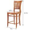 Picture of Santa Cruz Solid Wood Tall Back Dining Chair