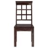 Picture of Portland Solid Wood Window Pane Back Dining Chair
