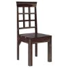 Picture of Portland Solid Wood Window Pane Back Dining Chair