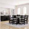 Picture of Nottingham Solid Wood Pedestal Dining Room Set