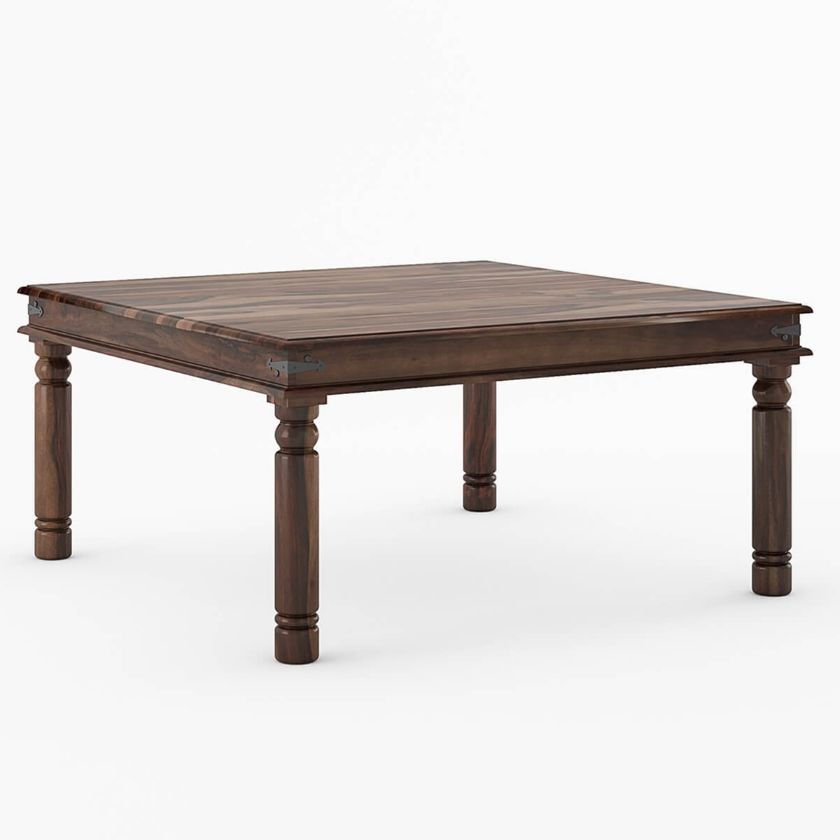 Picture of Richmond Rustic Solid Wood 8 Seater Square Dining Table