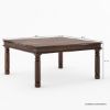 Picture of Richmond Rustic Solid Wood 8 Seater Square Dining Table