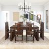 Picture of Richmond Rustic Solid Wood 8 Seater Square Dining Table
