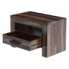 Picture of Roanoke Rustic Solid Wood One Drawer Nightstand