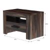 Picture of Roanoke Rustic Solid Wood One Drawer Nightstand