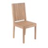 Picture of Ottoville Teak Slatted Dining Chair Set of 2