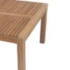 Picture of Oregon Rustic Handcrafted Teak Wood  Extension Dining Table