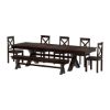 Picture of Westside Rosewood 8 Piece Extensions Dining Room Set