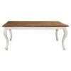 Picture of Austin Two Tone Solid Wood Cabriole Legs Dining Table