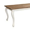 Picture of Austin Two Tone Solid Wood Cabriole Legs Dining Table