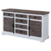 Picture of Danville Modern Solid Teak Wood 6 Drawer Large Sideboard