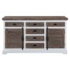 Picture of Danville Modern Solid Teak Wood 6 Drawer Large Sideboard