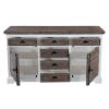 Picture of Danville Modern Solid Teak Wood 6 Drawer Large Sideboard