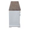 Picture of Danville Modern Solid Teak Wood 6 Drawer Large Sideboard
