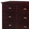Picture of Octa Stylish Handcrafted Mahogany Wood 9 Drawer Triple Dresser