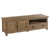 Picture of Miami Sleek Handcrafted Teak Wood 1 Drawer TV Media Console