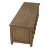 Picture of Miami Sleek Handcrafted Teak Wood 1 Drawer TV Media Console