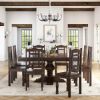 Picture of Florida Handcrafted Traditional Rosewood Square Dining Table Set
